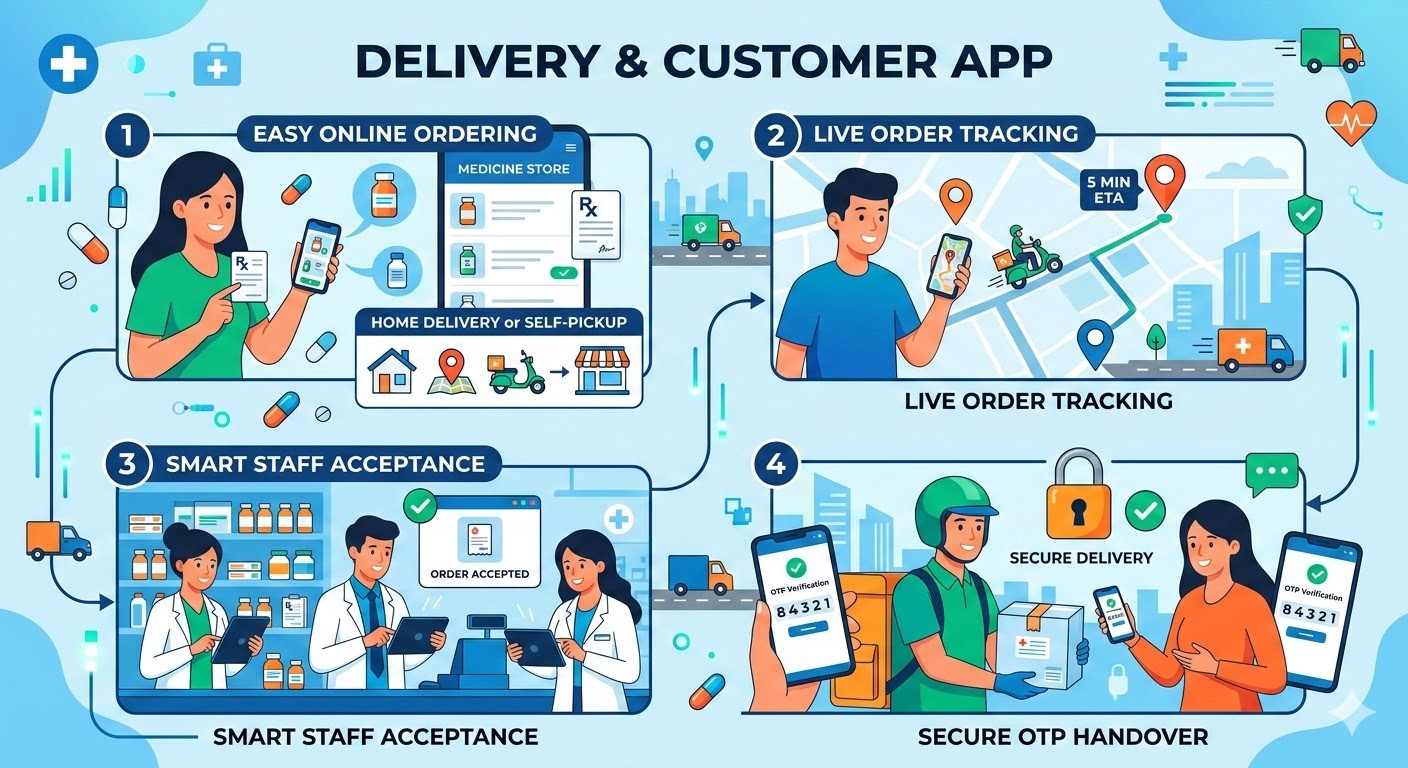 Delivery & Customer App